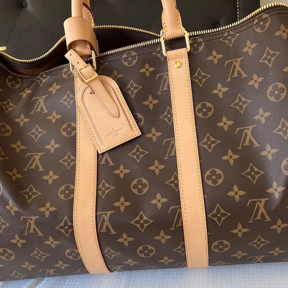 Louis Vuitton Keepall Bandoulière 45 - Picture 9 of 11